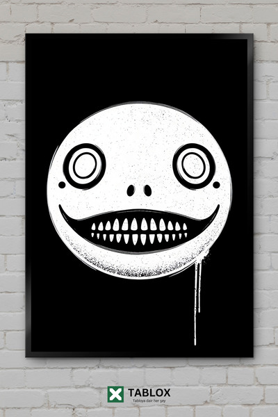 tablomaxtbx Emil Face Nier Automata Χαρακτήρας Παιχνιδιού Επιστημονικής Φαντα...