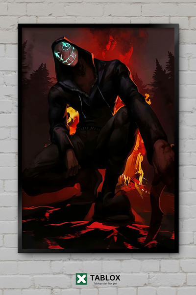 tablomaxtbx Dead By Daylight igra horor preživljavanja dekorativni MDF sto sa...