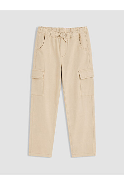 LC Waikiki Elastic waist cargo pants for girls