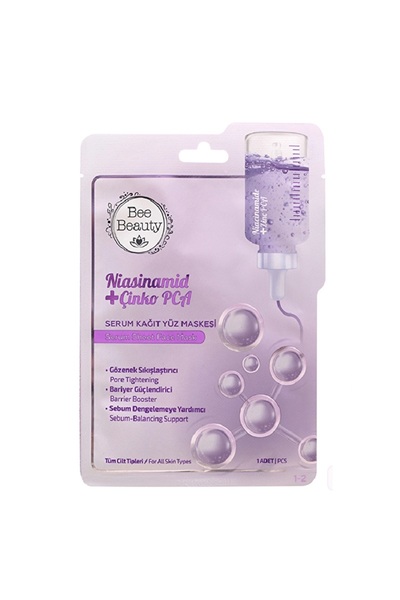 Bee Beauty Serum Maske Niasinamid