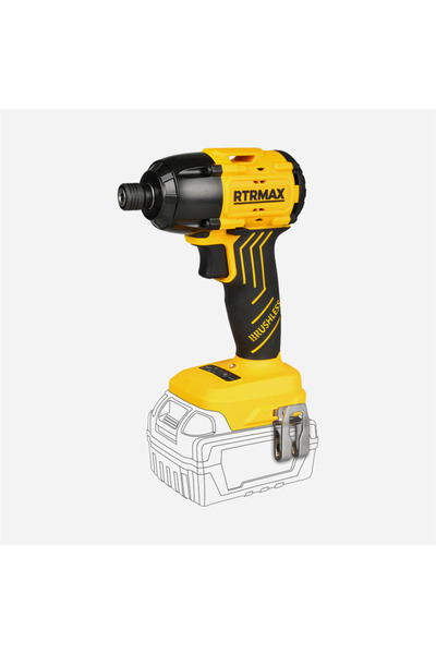 Rtrmax KÖMÜRSÜZ AKÜLÜ VİDALAMA 200NM 20V *AKÜSÜZ* S-LION - RTS5020B