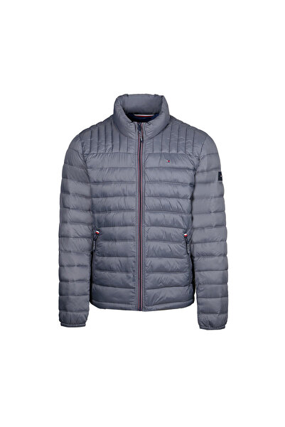 Tommy Hilfiger Down Packable Puffer 150AN796-CHA Erkek Mont Antrasit