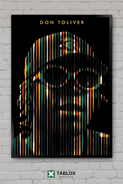 tablomaxtbx Poster muzical Don Toliver Rapper Rapper Hip Hop, tablou decorati...