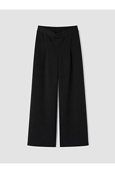 LC Waikiki Esvab • Modern & Distinctive Girls' Wide-Leg Sweatpants with Waist...