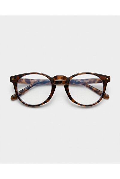 funeyes Brina Leopard Blue Light Protection Oval 48 Retractable Glasses Small Medium Faces Men Women