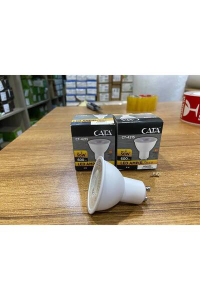 Cata CT-4215 8W LED Ampul Gu 10 Duylu Çanak LED Ampul Günışığı