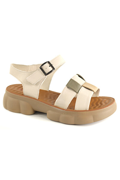 PASS Collection Sandale dama piele naturala J9J980009B 52 N-crem-36