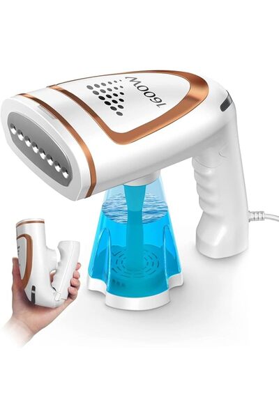 TERRIFI Portable Foldable Handheld Garment Steamer for Clothes, Travel Steame...