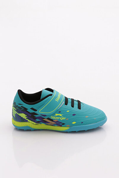 Slazenger Canaria Unisex Kids Turquoise Football Shoes