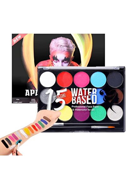 FUIN Face Paint Kit for Kids, Professional Quality Face & Body Paint, 15 Colo...