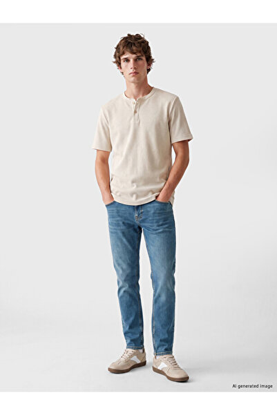 LC Waikiki Rmz Gi̇yi̇m Farkiyla 750 Slim Fit Men's Jean Pants