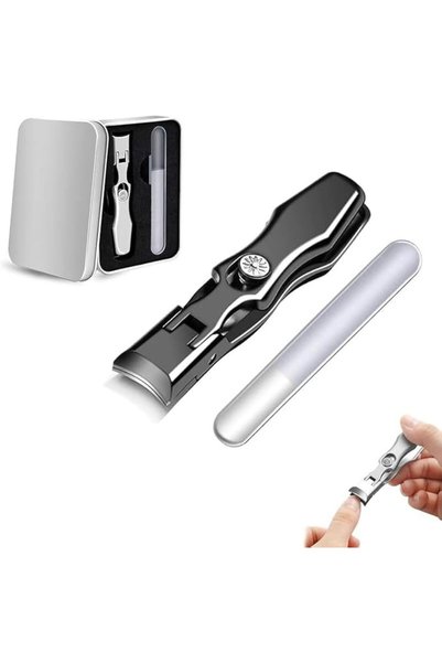 Paporich Grip Nail Clippers for Men, New Luxurious Ultra Sharp Nail Clippers,...