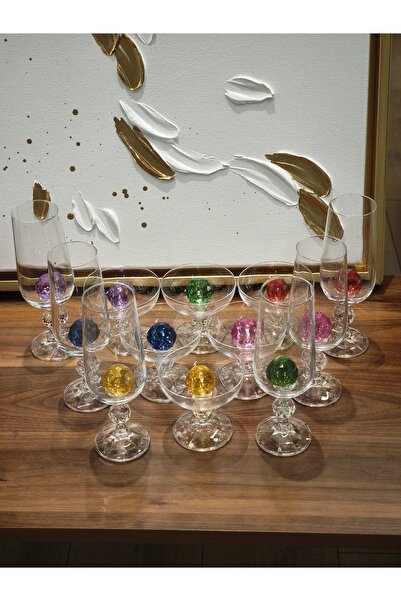 P&ORA PREMIUM KITCHEN PRODUCTS Special Crystal and Colorful Stone Coffee Cup ...