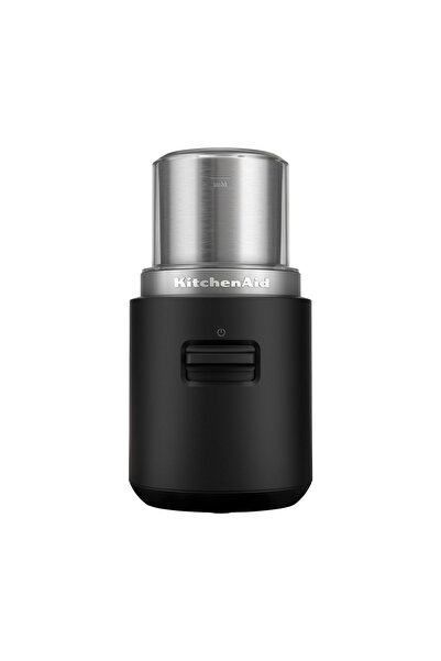 Kitchenaid GO cordless coffee grinder, 113 g, battery not included, Matte Bla...