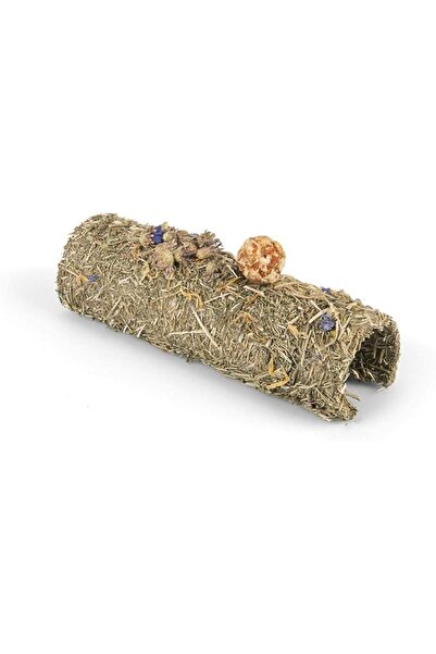 Puur House PUUR Small Pets Hay Tunnel with Flowers 60g
