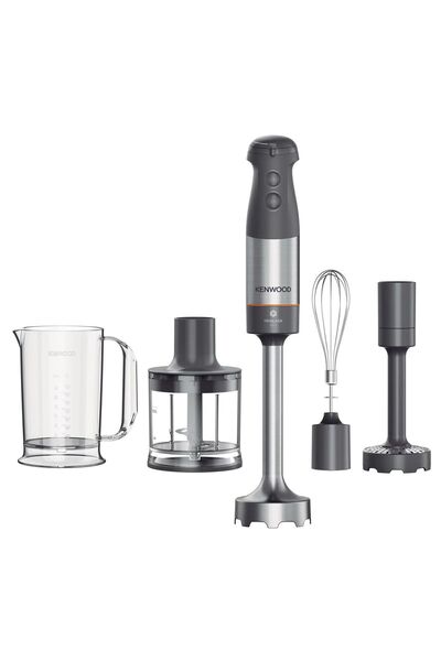 Kenwood Triblade XL hand blender, 5 accessories, Grey -