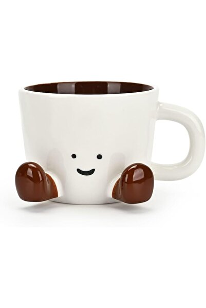 TERRIFI Cute Funny Coffee Mug for Women, 12.8oz/380ml Unique Ceramic Tea Cup,...