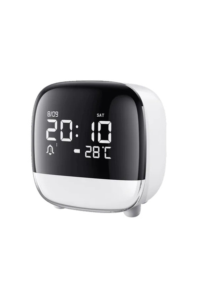 oraimo ساعة رقمية كلوك بوينت بلس متعددة الاستخدامات قابلة لإعادة الشحن مع ضوء...