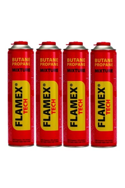 Flamex Gas refill 600ml FLAMEX, 7/16 universal thread, propane-butane, 330 gr...