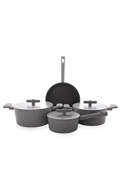 Kante Cante 7 Piece Pot Set Gray