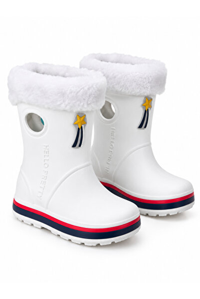 CRAFT MODA Children's Rain Boots Waterproof Winter Boots for Girls and Boys