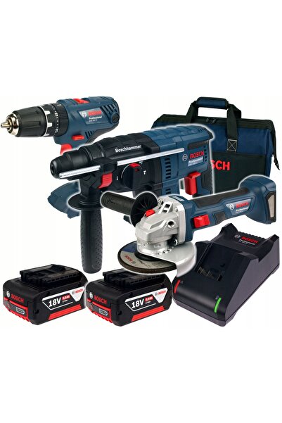 Bosch GBH 180-LI GSB 183-LI GWS 180-LI 2x4,0Ah BAG