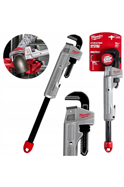 Milwaukee CHEATER 450 600 mm cheie de țeavă reglabilă