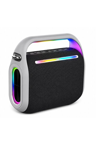 Mihai Boxă portabilă Bluetooth KP 8003 120W Lumini RGB USB Card TF AUX Microfon