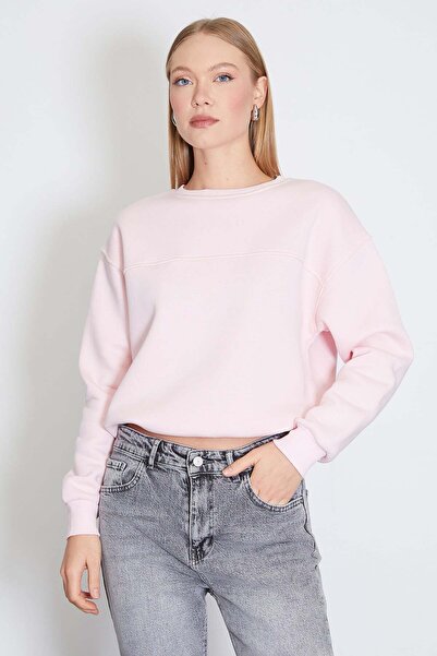 Fulla Moda 3 Thread Stopper Oversize Sweatshirt