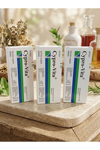vita 3Packs Cyprovita Appetite Booster Weight Gain Tablets
