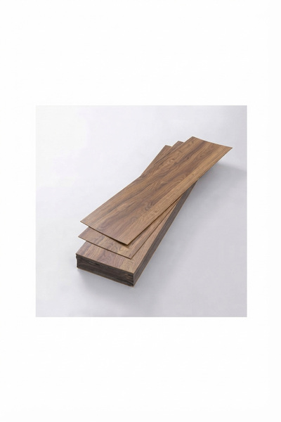 Bien Home 11 Adet, 60x15 Cm 1 m² Açık Gri Meşe, Gri-Bej Tonlarında Esnek Yıkanabilir Kesilebilir Silinebilir Zemin Duvar Parke Yer Döşemesi Kendinden Yapışkanlı PVC Zemin Kaplaması -Z003