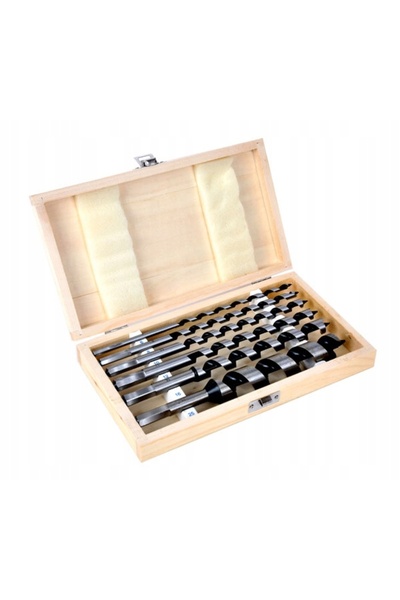 GEKO Set de burghie pentru lemn 6-25mm 230mm G38120