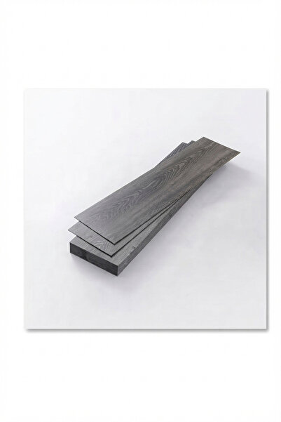 Bien Home 11 Adet, 60x15 Cm 1 m² Açık Gri Meşe, Gri-Bej Tonlarında Esnek Yıkanabilir Kesilebilir Silinebilir Zemin Duvar Parke Yer Döşemesi Kendinden Yapışkanlı PVC Zemin Kaplaması -Z003