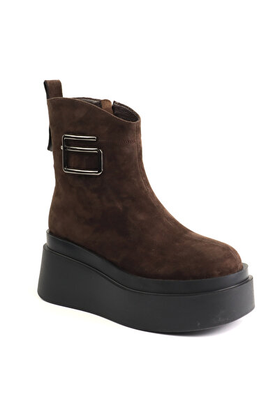 Anna Viotti Ghete dama piele naturala D122 P115 292-maro-37