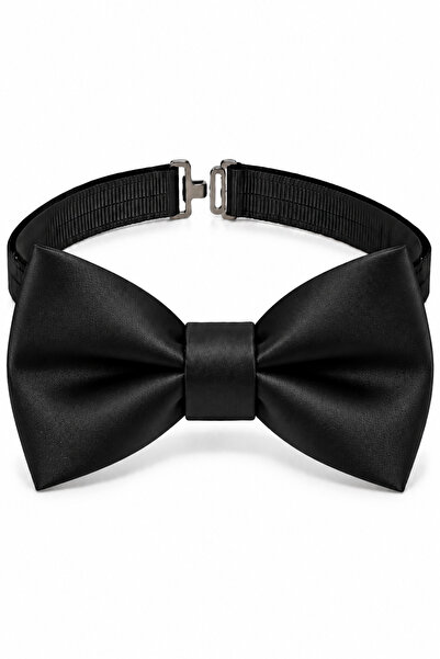 ELROZO Adult Classic Satin Bow Tie