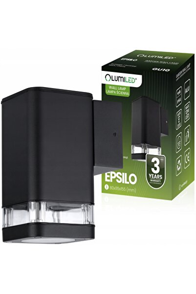 Lumiled Lampă de perete exterioară pentru grădină și fațadă, LED GU10, IP54, ...
