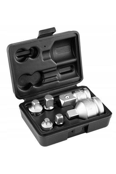 NEO Tools Set de adaptoare pentru chei tubulare 10-240 (6 bucăți)