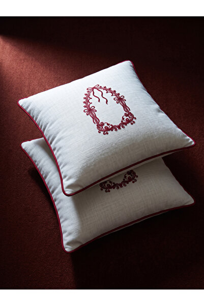 BELENAY Red Romance Door Throw Pillow Cover 45 X 45 cm