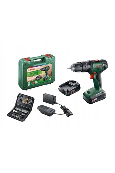 Bosch Mașină de găurit și înșurubat universală cu impact, 18V-60, set cu acum...
