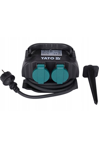 yato Priză de grădină îngropată IP44 4*230V, putere maximă de până la 3680 W ...