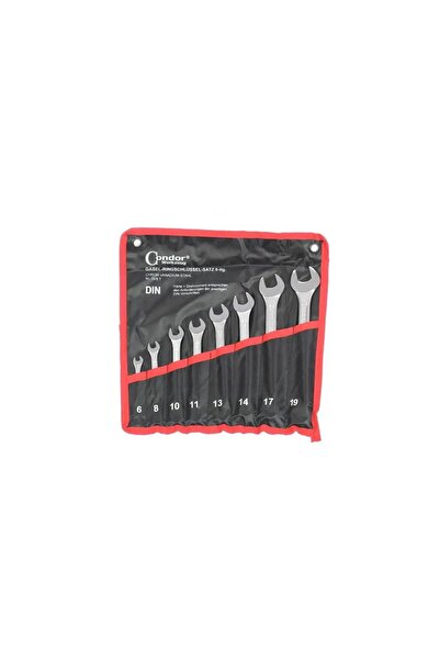 CONDOR Chei fixe 6-19 mm 8 bucăți