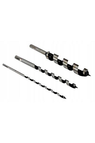 GEKO Set de burghie pentru lemn 6el 6-25mm x 230mm