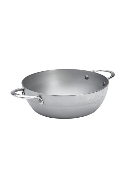 De Buyer Sauté pan with 2 handles, steel, 28cm, "Mineral B" -