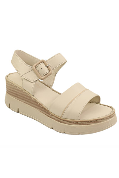 Anna Viotti Sandale dama piele naturala D56 1123-crem-36