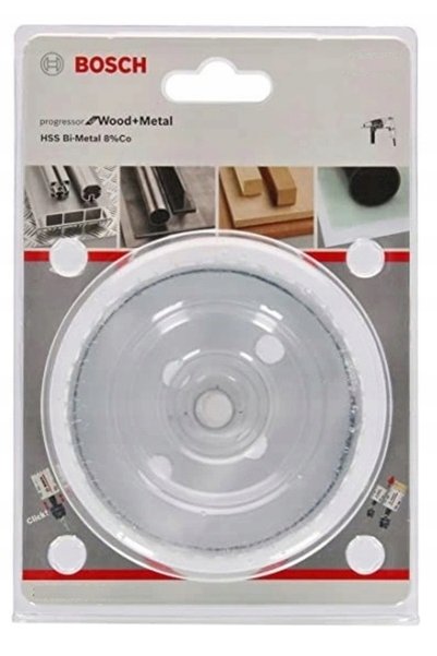 Bosch Freză carotieră de 98mm pentru oțel, lemn, PVC