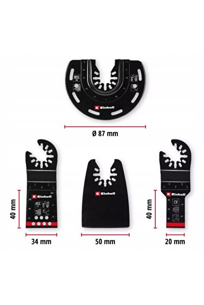 Einhell Set de feronerie 49708104 (4 articole)