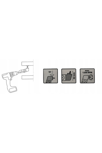 Modeco Suport adaptor unghi 90 °   biți, biți, biți, mâner, biți, 6 bucăți, ș...