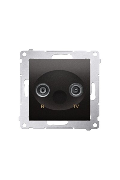 Kontakt-Simon KONTAKT SIMON 54 priză antenă TV antracit DAK.01/48