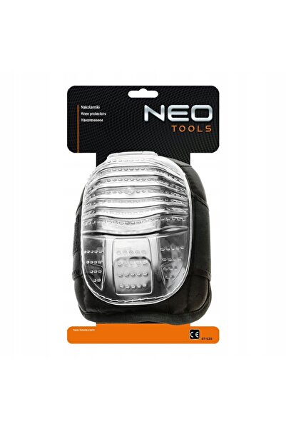 NEO Tools Protecții de genunchi din gel, negre, anti-șoc