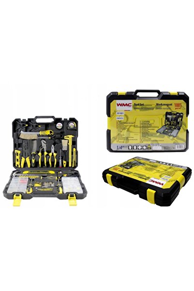 WMC Tools SET DE SCULE MARI CHEIȚI ȘURUBELNIȚE BITURI XXL 1001 el